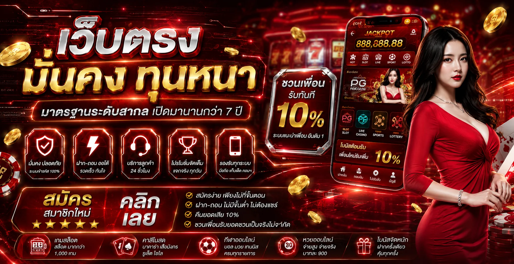 หน้าแรกเว็บ WINNER98 รวมสล็อต คาสิโน บอล หวย ครบจบในเว็บเดียว